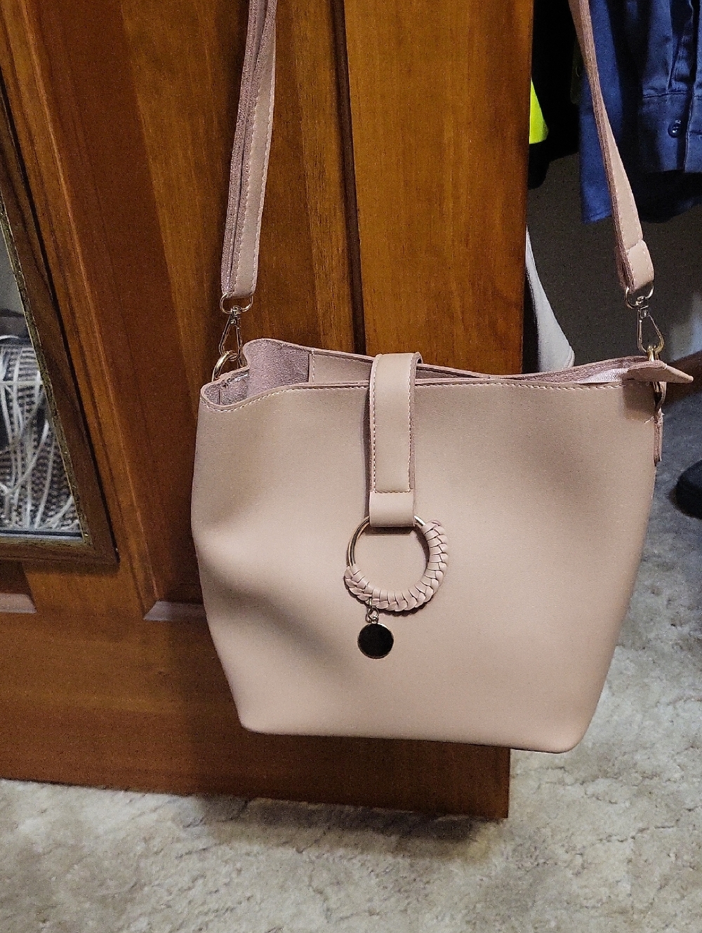 Pink Leather Bag